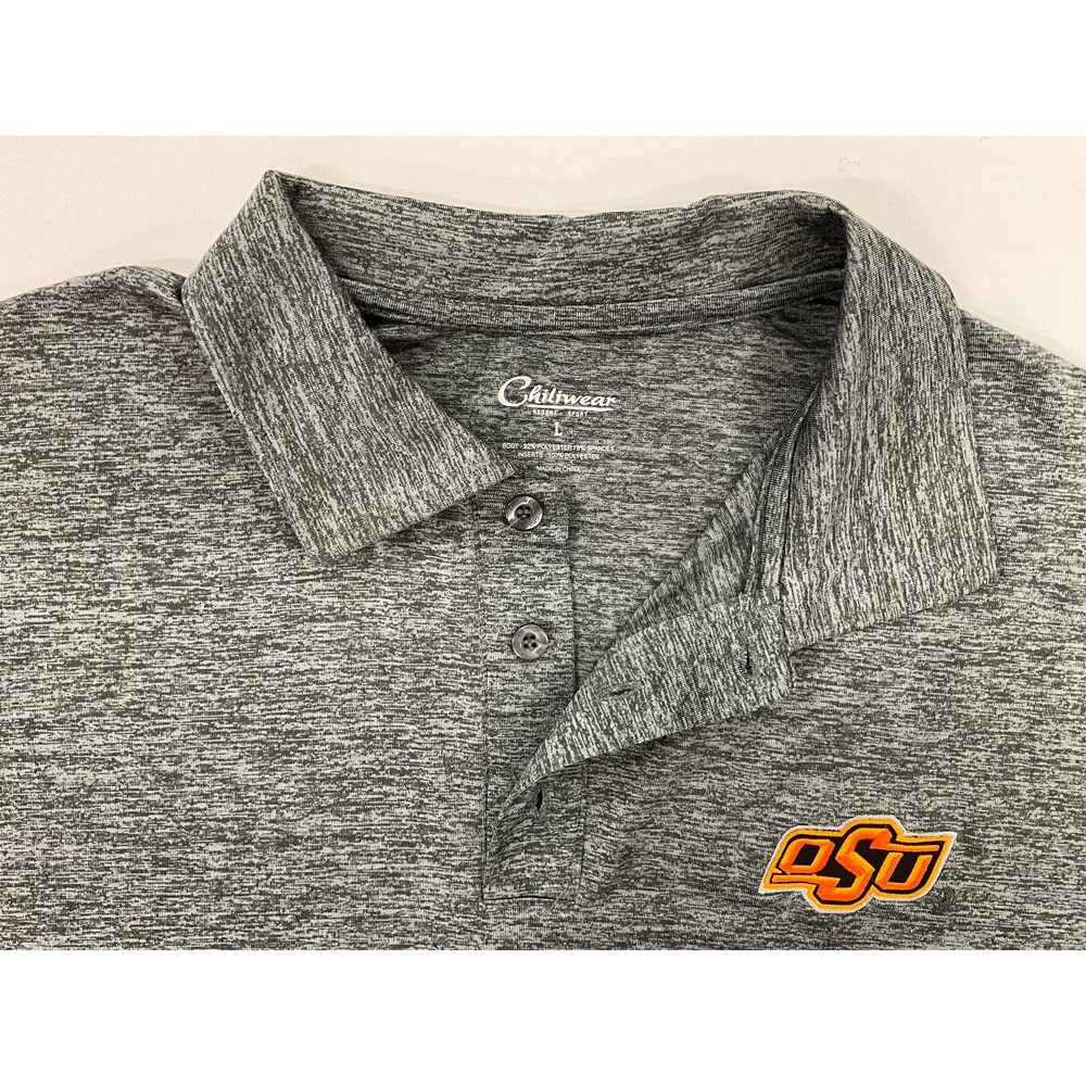 Men’s OSU Collegiate Polo Men’s Chiliwear Resort*Sport Shirt Size Large - Picture 5 of 10